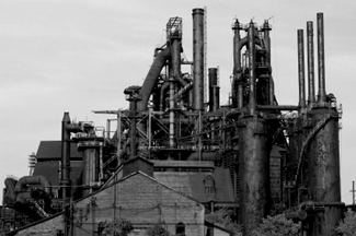 Steel Mill of the American Industrial Revolution